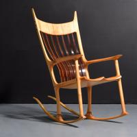 Rocking Chair, Manner of Sam Maloof - Sold for $2,816 on 05-20-2023 (Lot 685).jpg